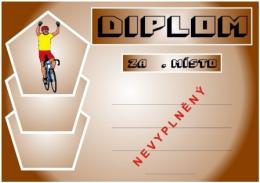 Cyklistika diplom A4 �.10