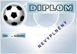 Fotbal diplom A4 �.11