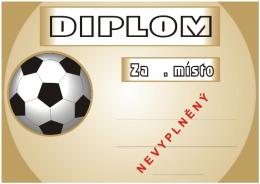 Fotbal diplom A4 �.21