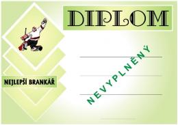 Hokej diplom A4 �.22