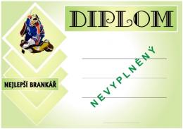 Hokej diplom A4 �.23