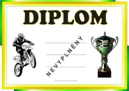 Motokros diplom A4 �.62