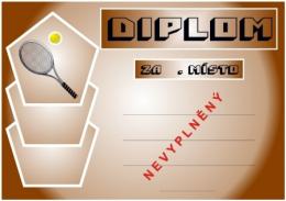 Tenis diplom A4 �.57