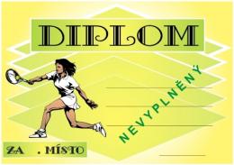 Tenis diplom A4 �.66