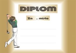 Golf diplom A4 �.1