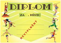 Atletika diplom A4 �.4