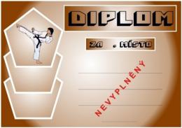 Karate diplom A4 �.2