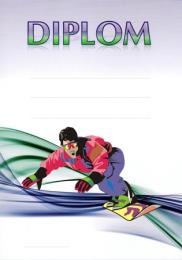  Snowboard diplom A4 �.4