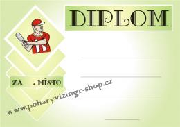 Baseball diplom A4 �.1