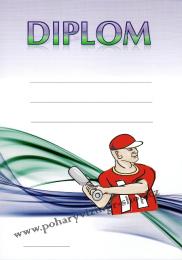 Baseball diplom A4 �.2