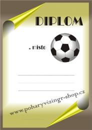 Fotbal diplom A4 �.27