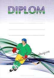 Hokej diplom A4 �.28