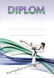 Karate diplom A4 �.4