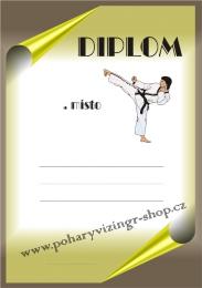 Karate diplom A4 �.5