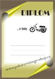 Motorky diplom A4 �.76