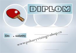 Ping pong diplom A4 �.9