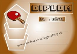 Ping pong diplom A4 �.10