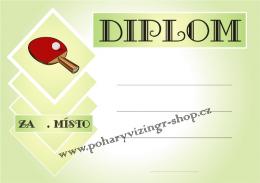 Ping pong diplom A4 �.11