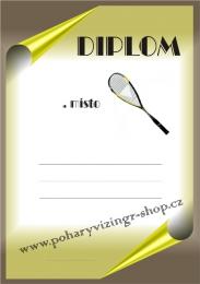 Squash diplom A4 �.4