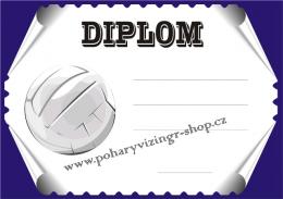 Volejbal diplom A4 �.24