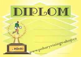 Tenis diplom A4 �.44