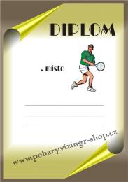 Tenis diplom A4 �.70