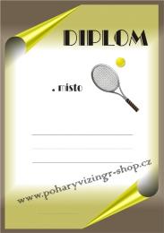 Tenis diplom A4 �.71