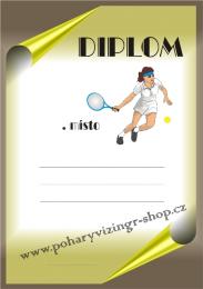 Tenis diplom A4 �.72