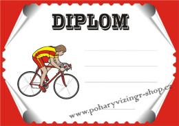 Cyklistika diplom A4 �.25
