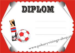 Fotbal diplom A4 �.28