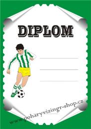 Fotbal diplom A4 �.32