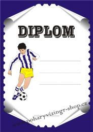 Fotbal diplom A4 �.33