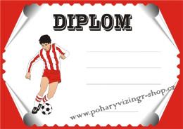 Fotbal diplom A4 �.34
