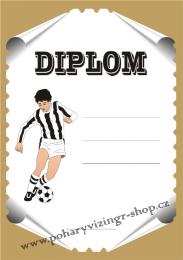 Fotbal diplom A4 �.35
