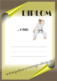 Karate diplom A4 �.8