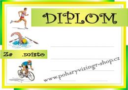 Triatlon diplom A4 �.2