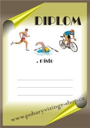 Triatlon diplom A4 �.3