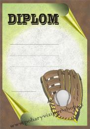 Baseball diplom A4 �.15