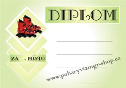 Kole�kov� brusle diplom A4 �.3