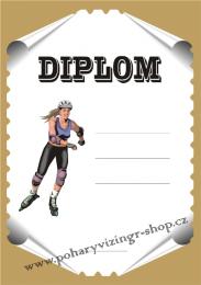 Kole�kov� brusle diplom A4 �.5