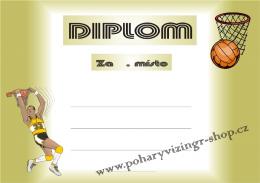 Basketbal diplom A4 �.1