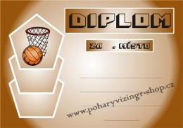 Basketbal diplom A4 �.5