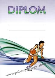 Basketbal diplom A4 �.10