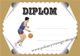 Basketbal diplom A4 �.12