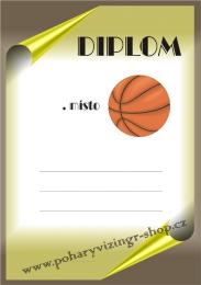 Basketbal diplom A4 �.13