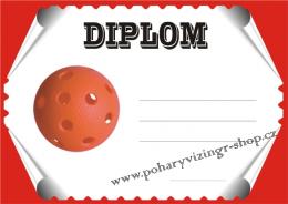 Florbal diplom A4 �.11