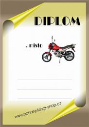 Motorky diplom A4 �.82
