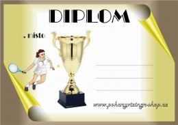 Diplom tenis A4 �.81