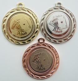 Poker medaile D109-181