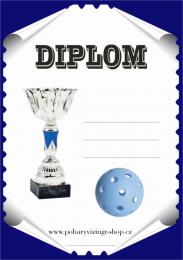 Florbal diplom A4 �.15